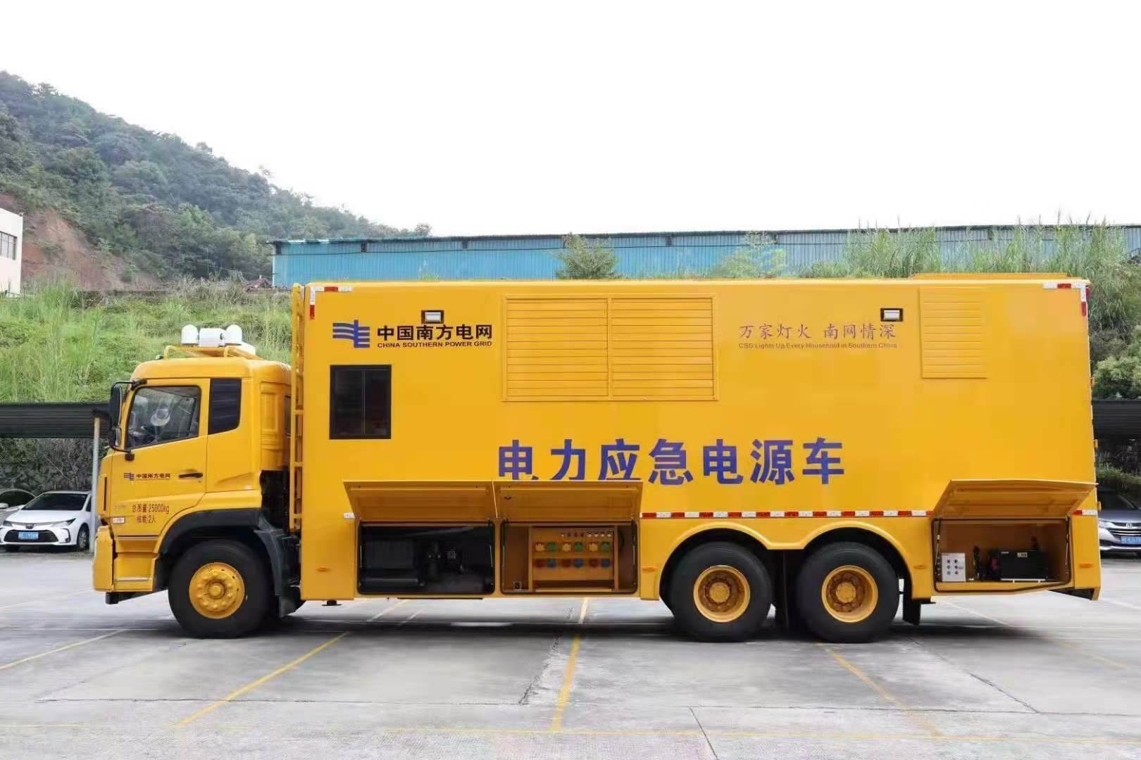 银海安康大型柴油发电机发电车UPS电源出租租赁